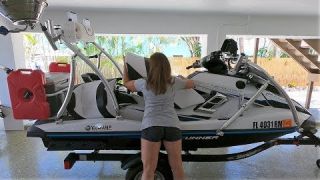 HOW TO Setup Rig YAMAHA FXHO WaveRunner for Fishing